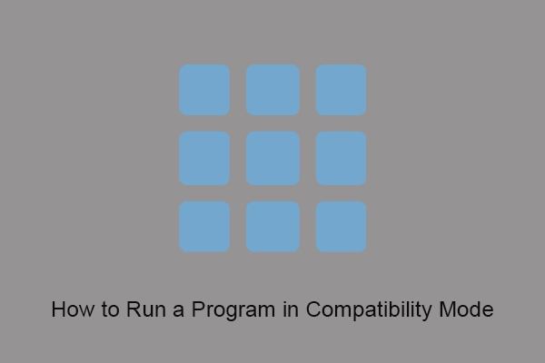 Windows Compatibility Troubleshooting
